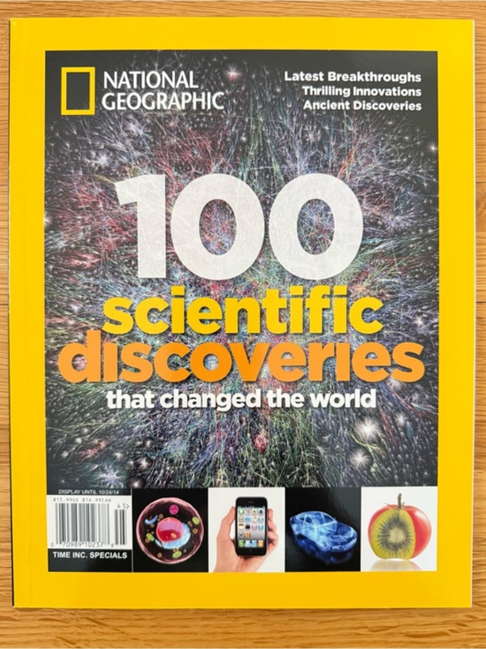 National Geographic 100 Scientific Discoveries That Changed the World Magazine